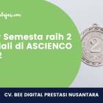 SMP Semesta raih 2 Medali di ASCIENCO 2022
