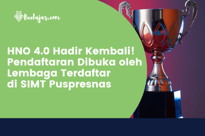 HNO 4.0 Hadir Kembali! Pendaftaran Dibuka oleh Lembaga Terdaftar di SIMT Puspresnas