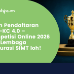 Open Pendaftaran OSN-KC 4.0 – Kompetisi Online 2026 dan Lembaga Terkurasi SIMT loh!