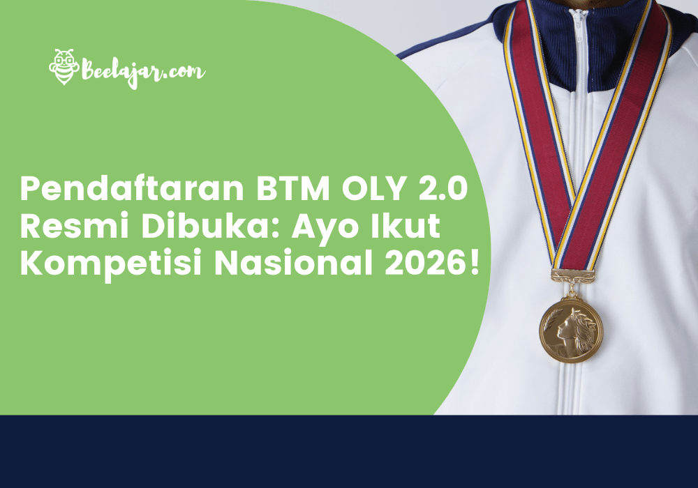 Pendaftaran BTM OLY 2.0 Resmi Dibuka: Ayo Ikut Kompetisi Nasional 2026!