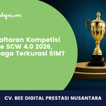 Pendaftaran Kompetisi Online SCW 4.0 2026, Lembaga Terkurasi SIMT