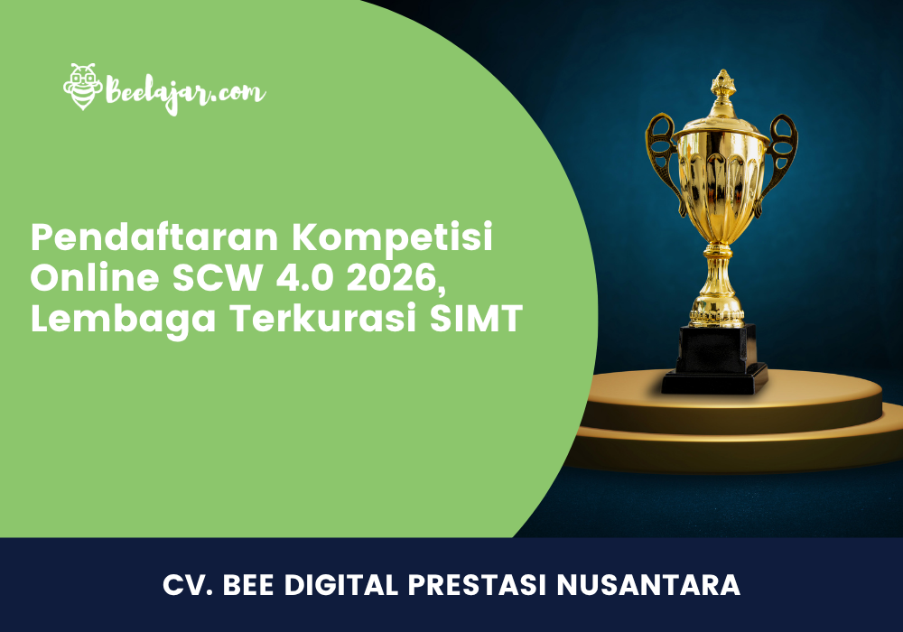 Pendaftaran Kompetisi Online SCW 4.0 2026, Lembaga Terkurasi SIMT