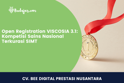Open Registration VISCOSIA 3.1: Kompetisi Sains Nasional Terkurasi SIMT