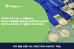 YTMO 3.1 Resmi Dibuka: Kesempatan Mengikuti Kompetisi Online Gratis Tingkat Nasional