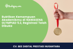 Buktikan Kemampuan Akademikmu di NAWASENA OLYMPIAD 5.2, Registrasi Telah Dibuka