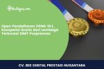 Open Pendaftaran OSNK 10.1, Kompetisi Gratis dari Lembaga Terkurasi SIMT Puspresnas