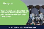 Open Pendaftaran OLIMPRES 3.0, Kompetisi Akademik Nasional dari Lembaga Terkurasi SIMT Puspresnas